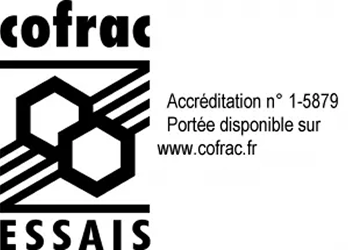 COFRAC Essais - Accréditation n° 1-5879